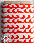 Red (white background) Ripples