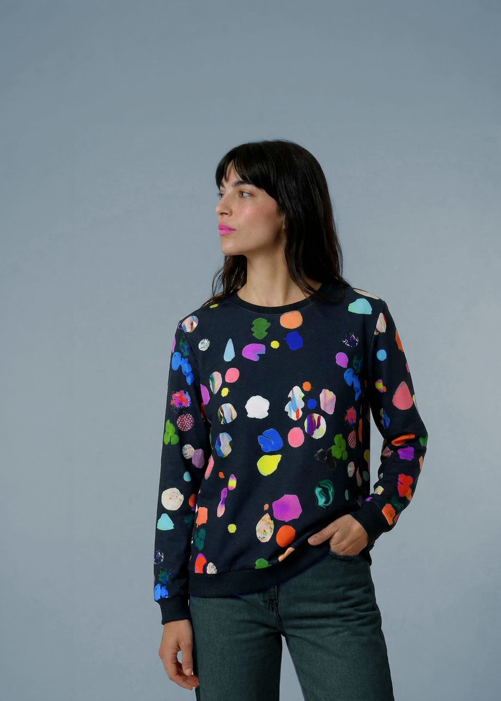 Vivid ~ french terry jumper