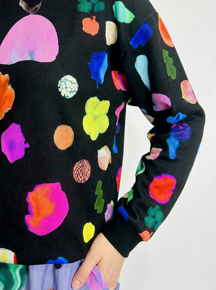 Vivid ~ french terry jumper