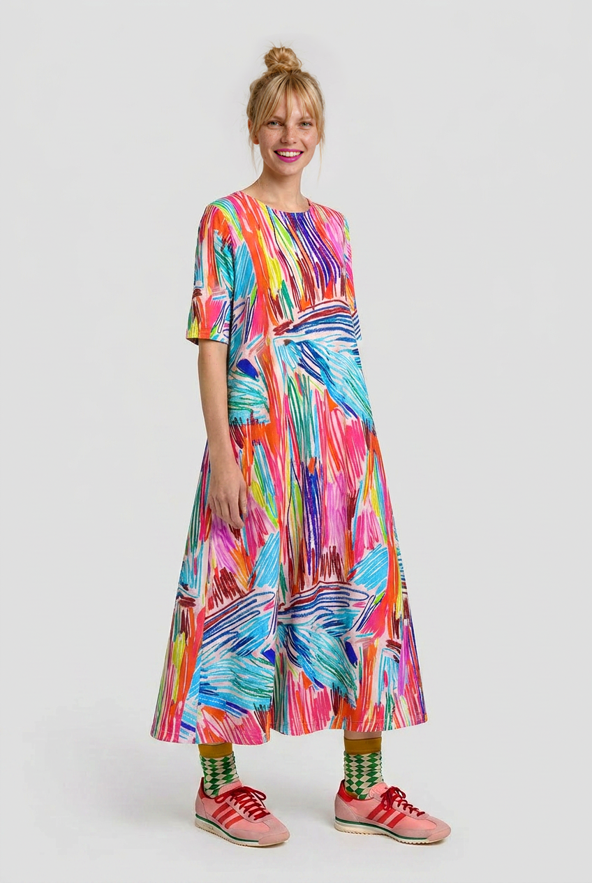 Traces Jersey Dress