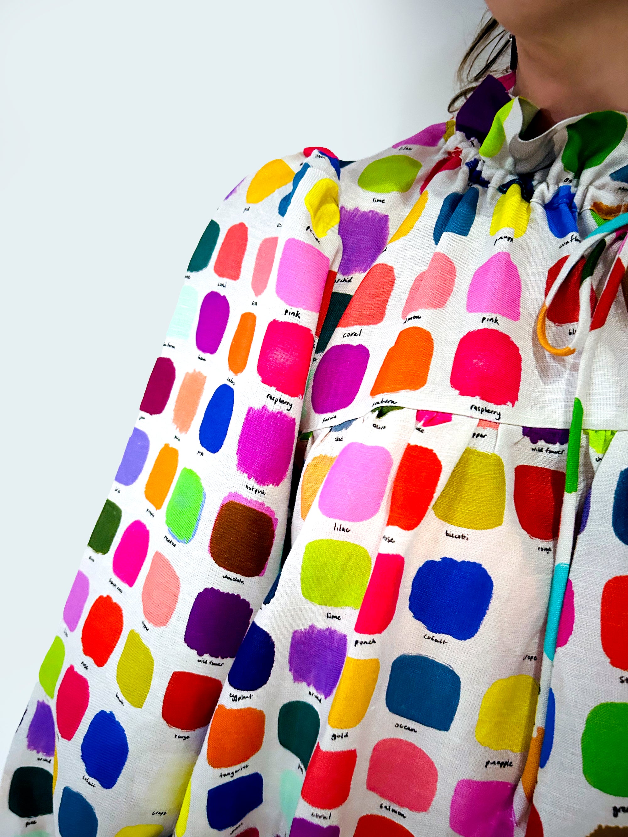 The Artist Palette Dress/sample