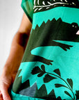 Emerald Mordré 100% cotton voile top (SAMPLES)