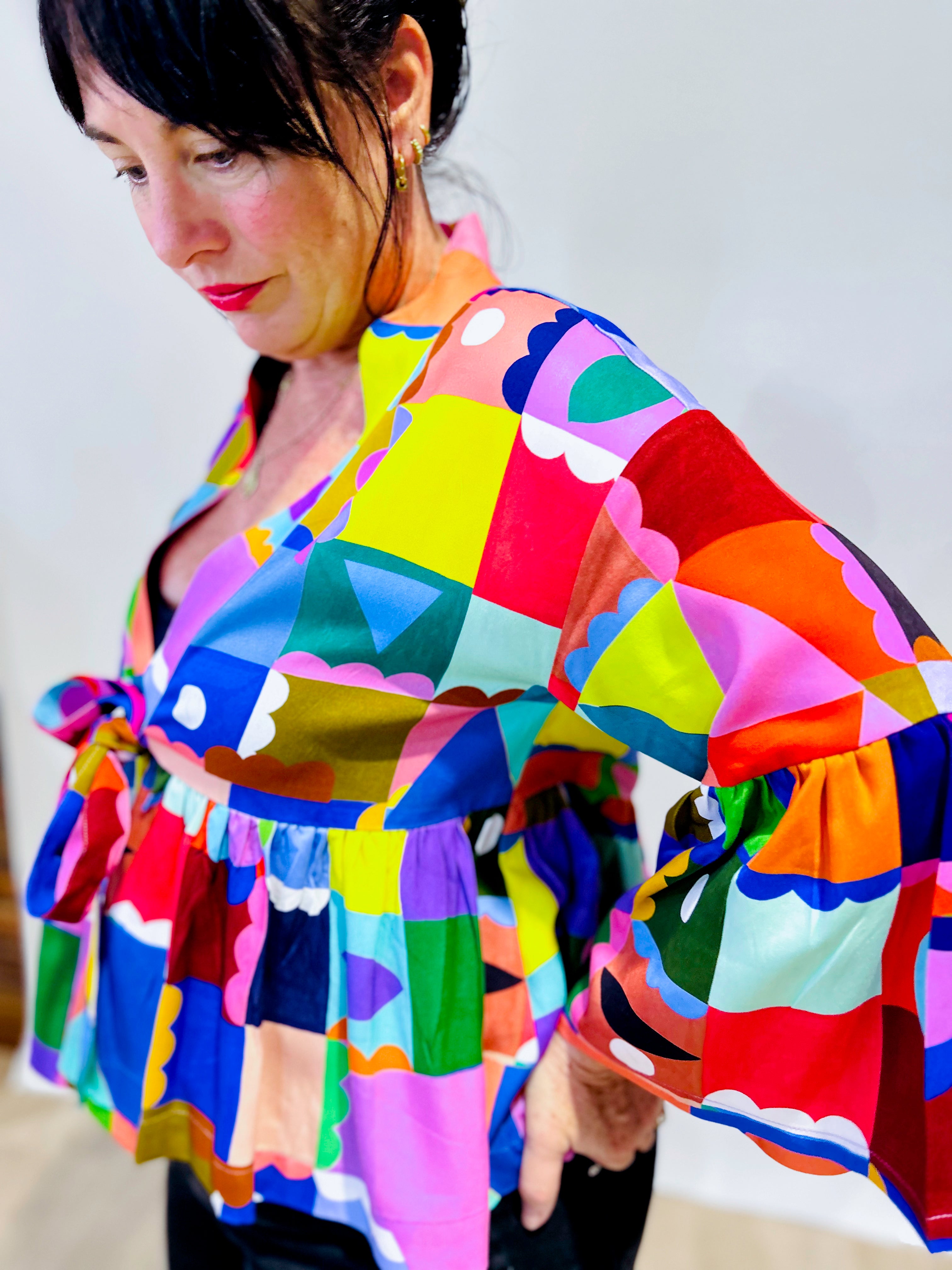 The Artist Colour Palette Kimono Top/Jacket