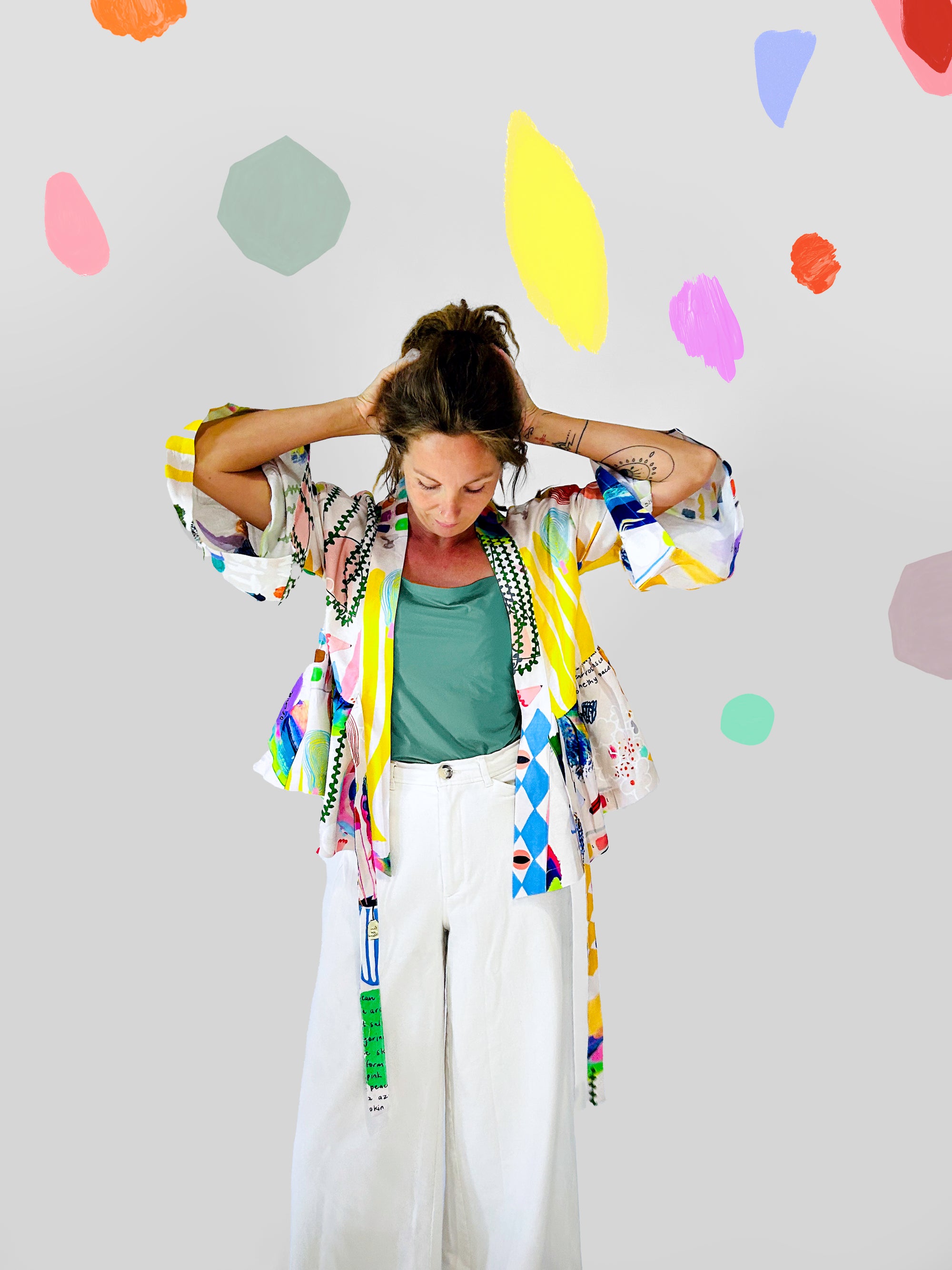 The Artist Way Kimono Top/Jacket/sample