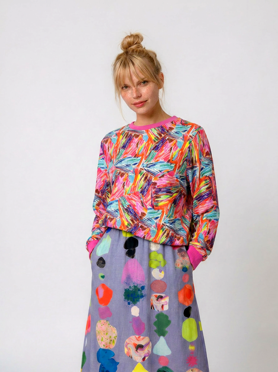 Traces ~ french terry jumper