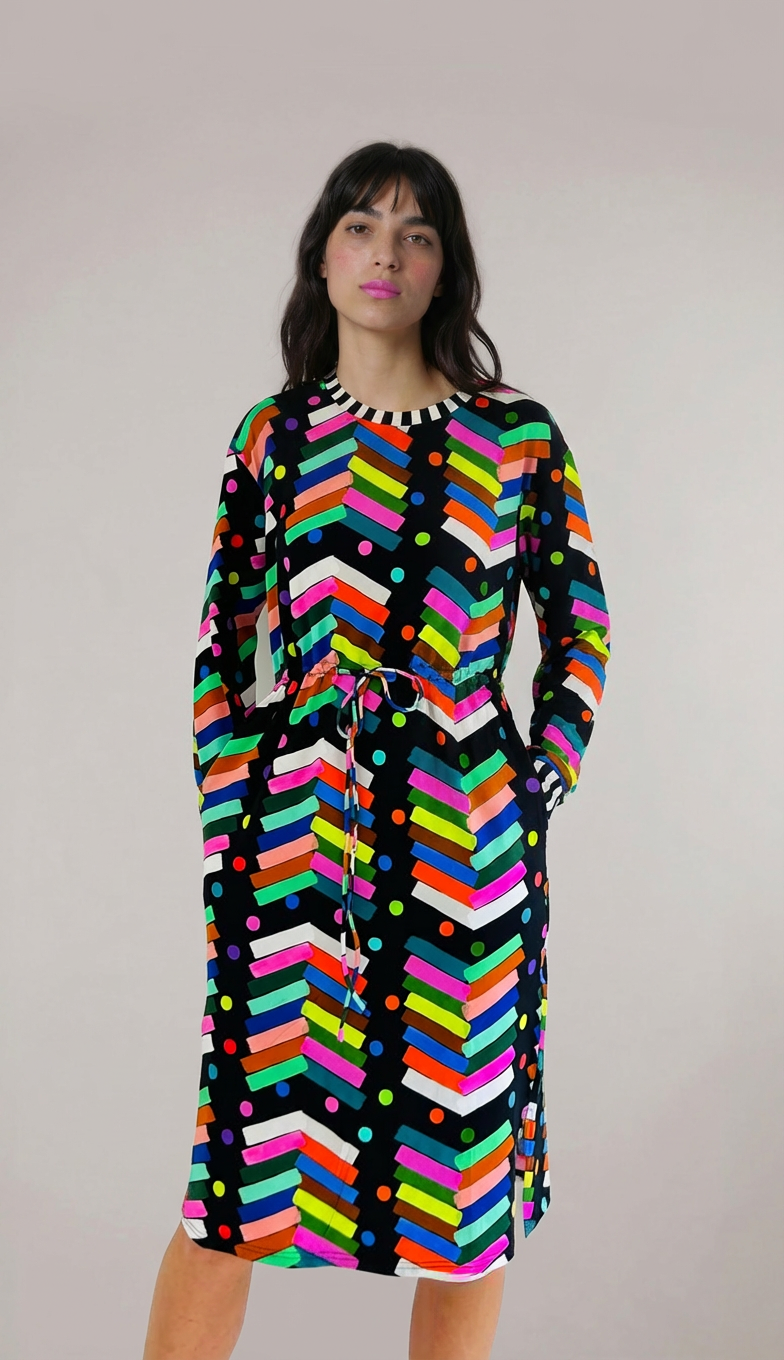 Stitch Play Jersey Dress LAST ONES