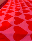Red Hearts jersey (CUT PIECE 1.2M $15)