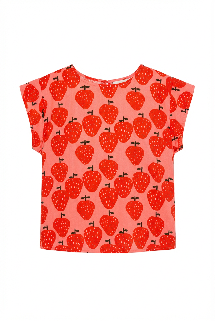 Strawberry top (2 styles/fabrication)