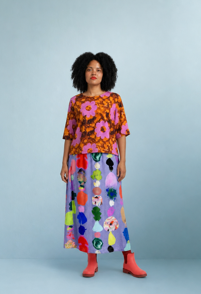 Waratah Bloom Jersey Top