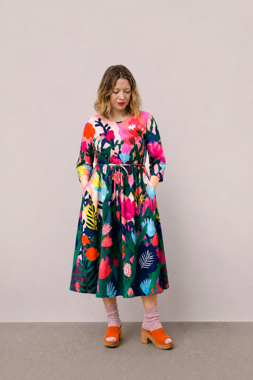 Mor Mor's Garden Jersey Dress