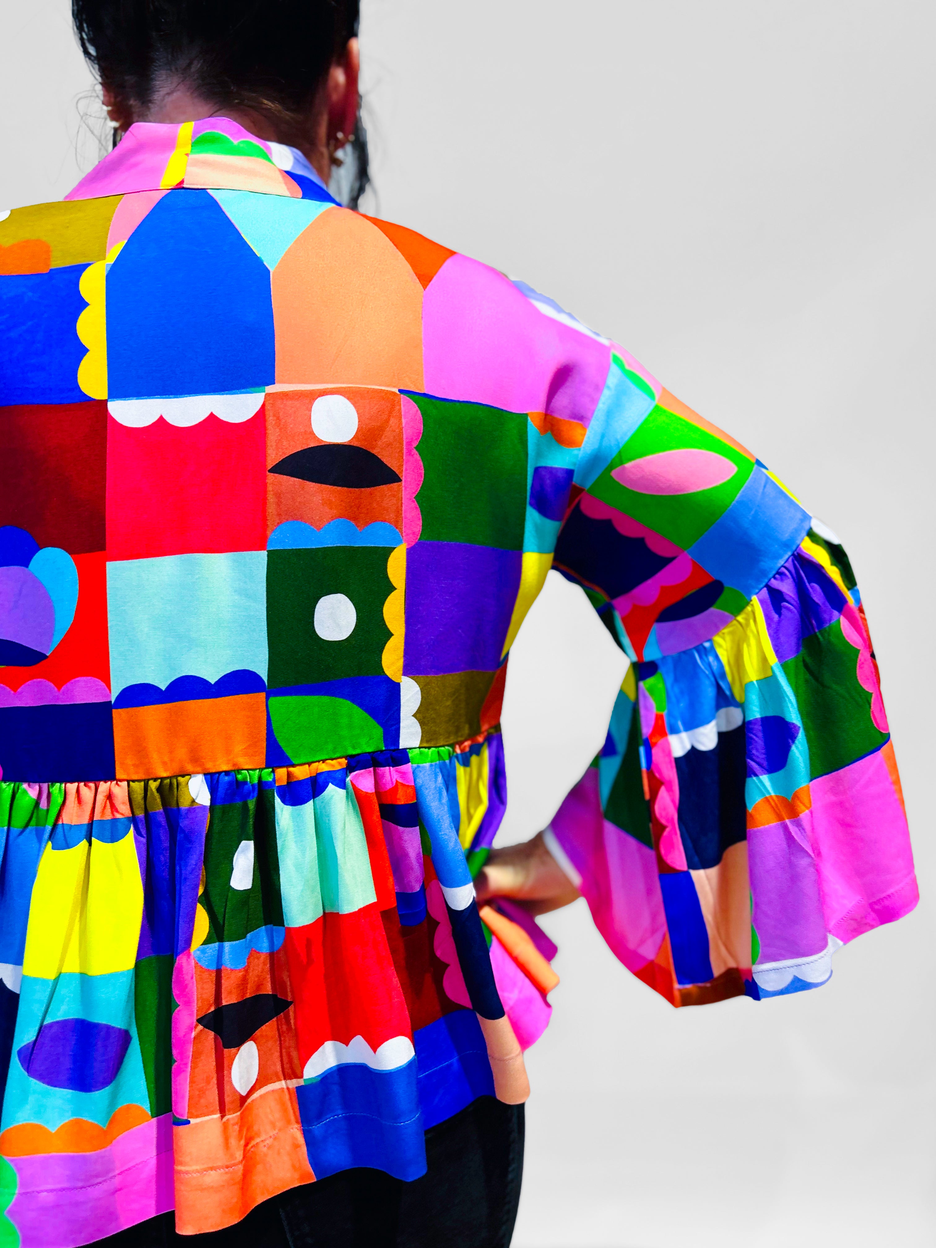 The Artist Colour Palette Kimono Top/Jacket