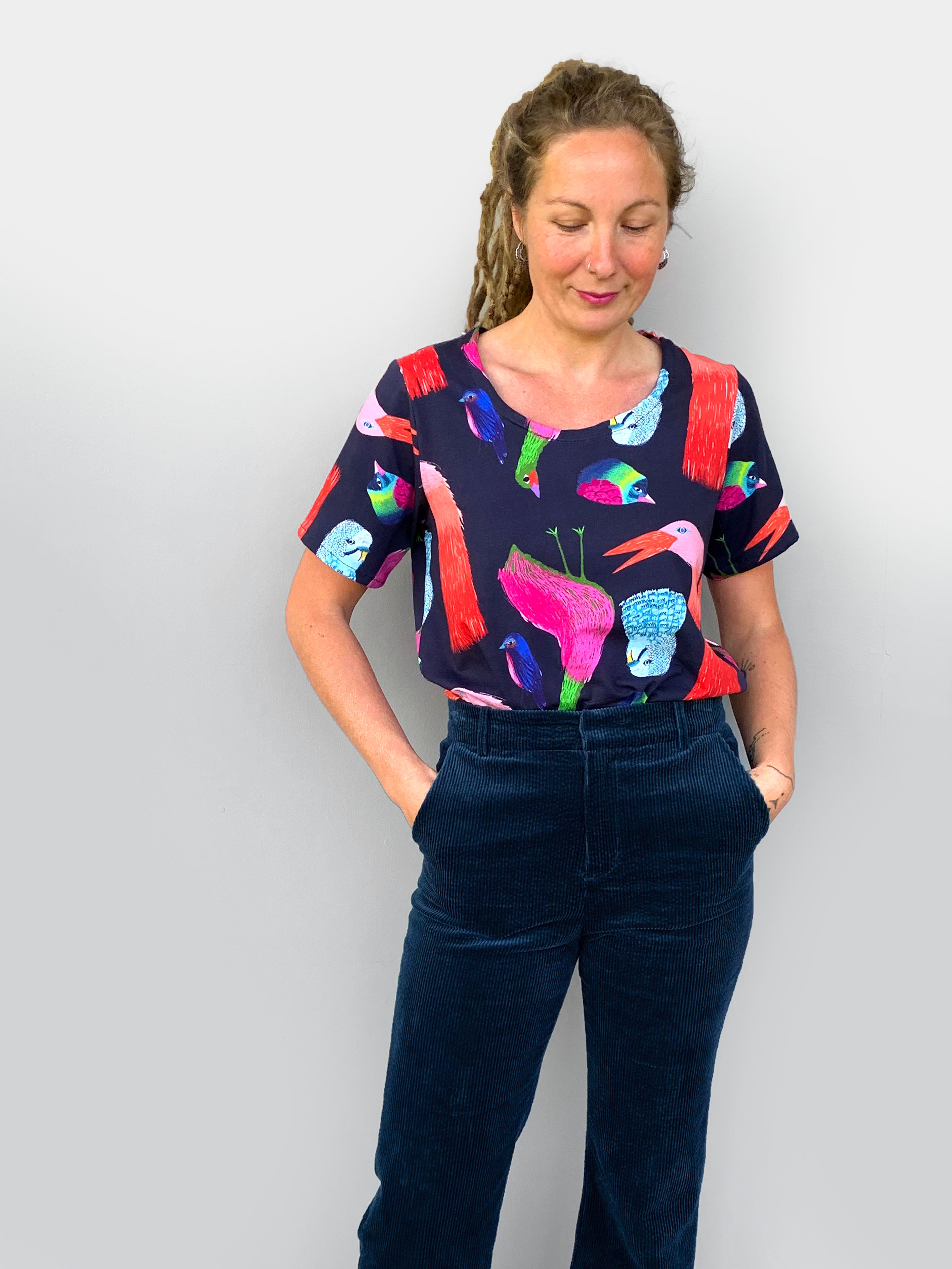Birds (Dark Navy)