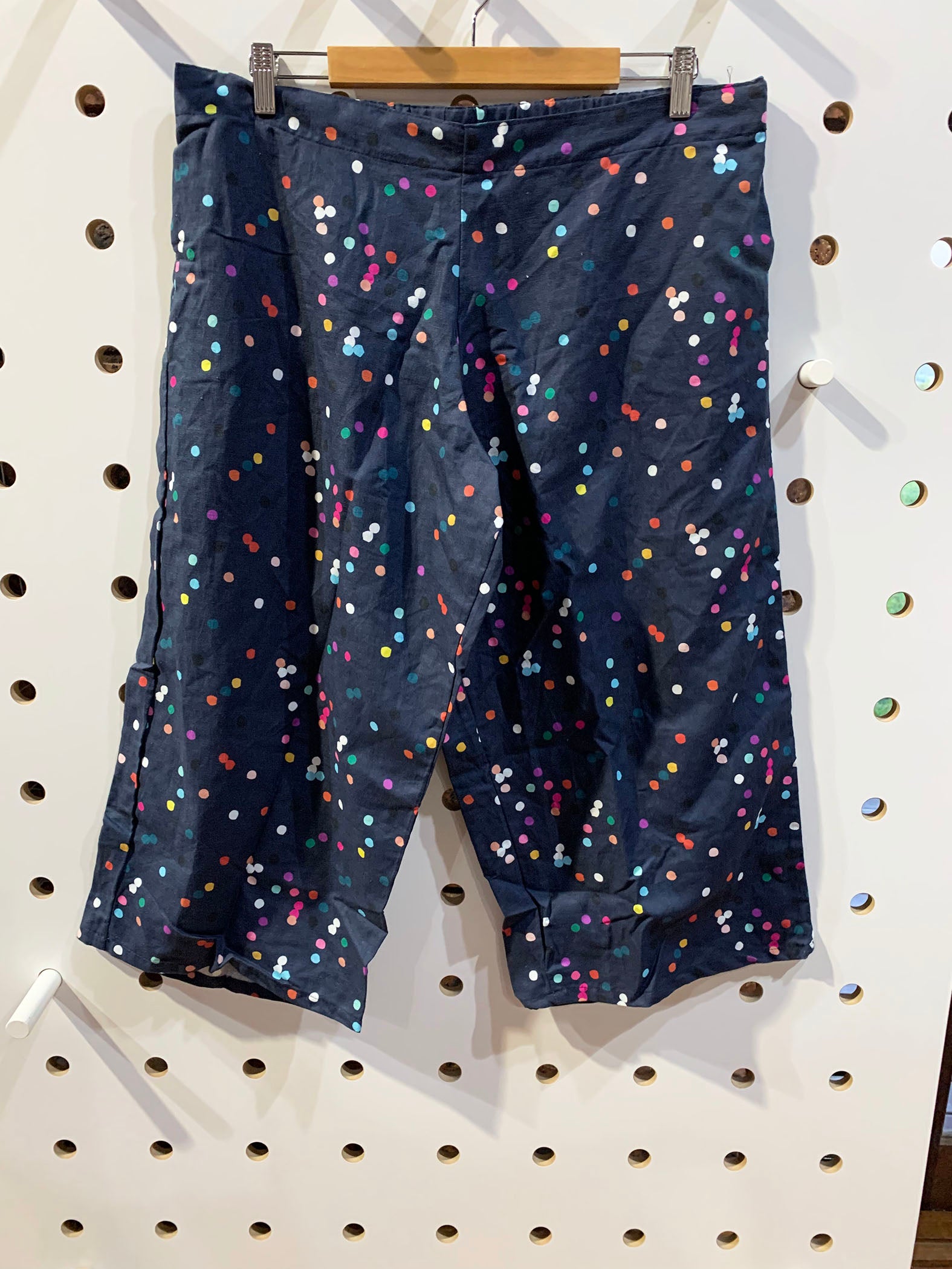 Confetti pants (unfinished project for someone)