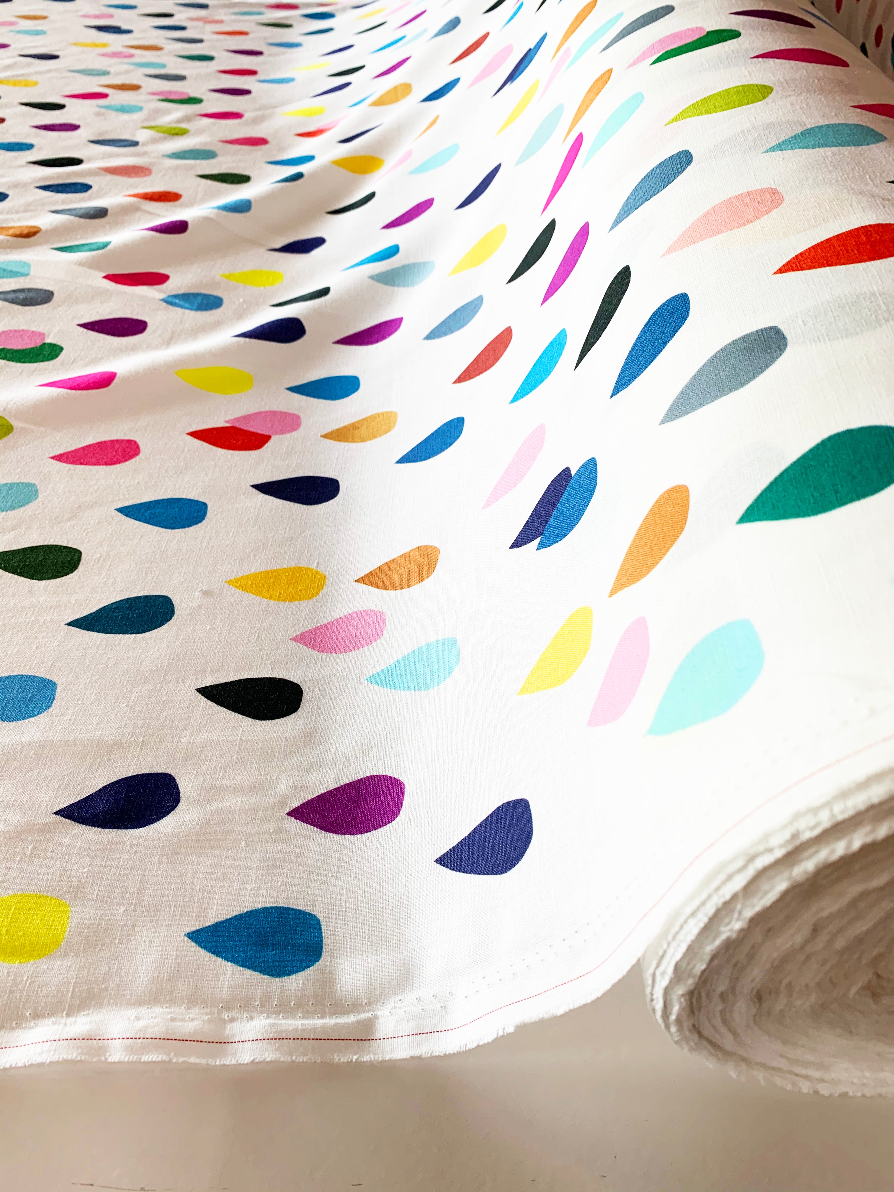 Bright Drops linen cotton (5589749661849)
