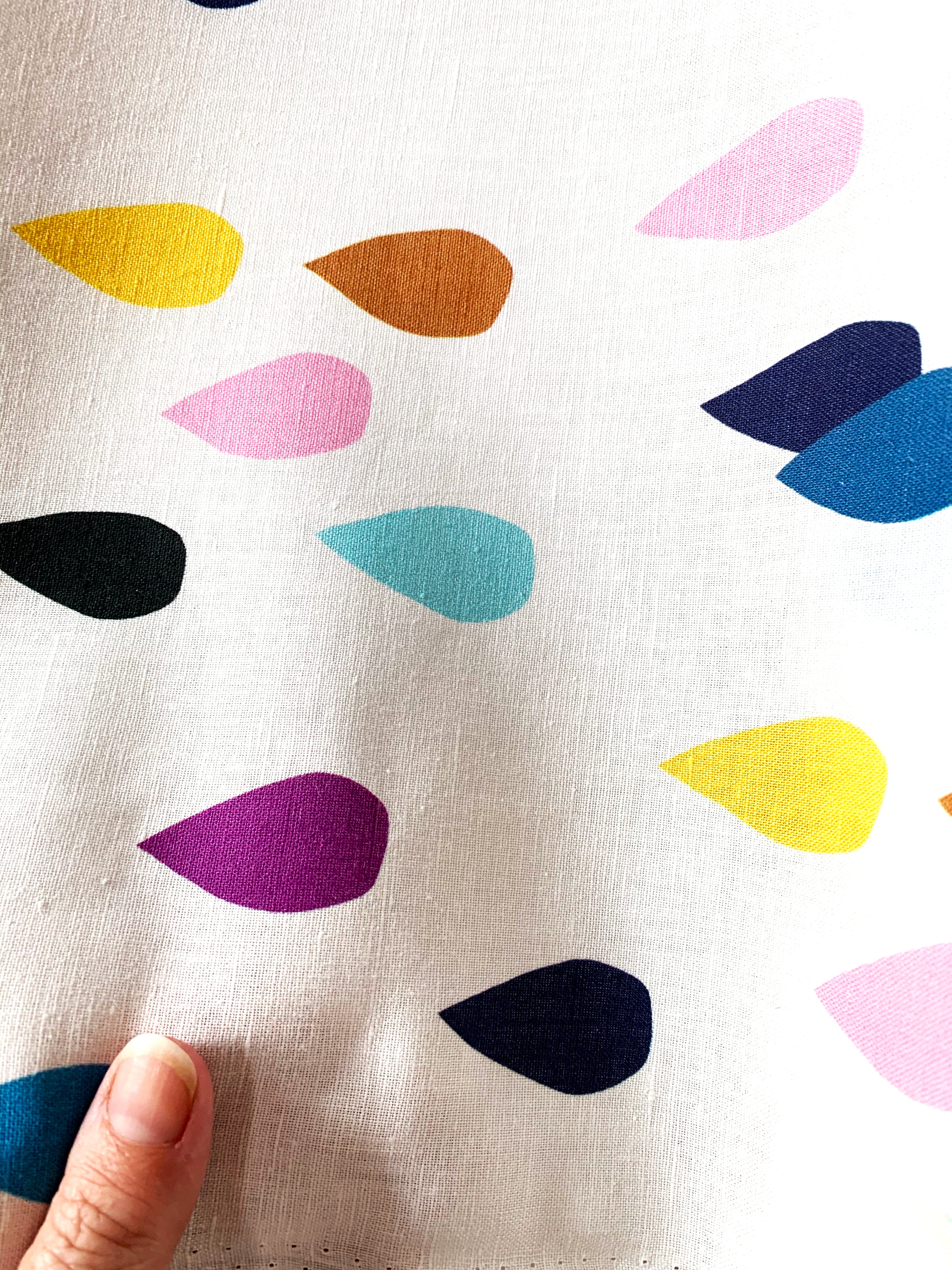 Bright Drops linen cotton (5589749661849)