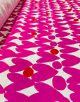Sweet Pink Love organic cotton linen