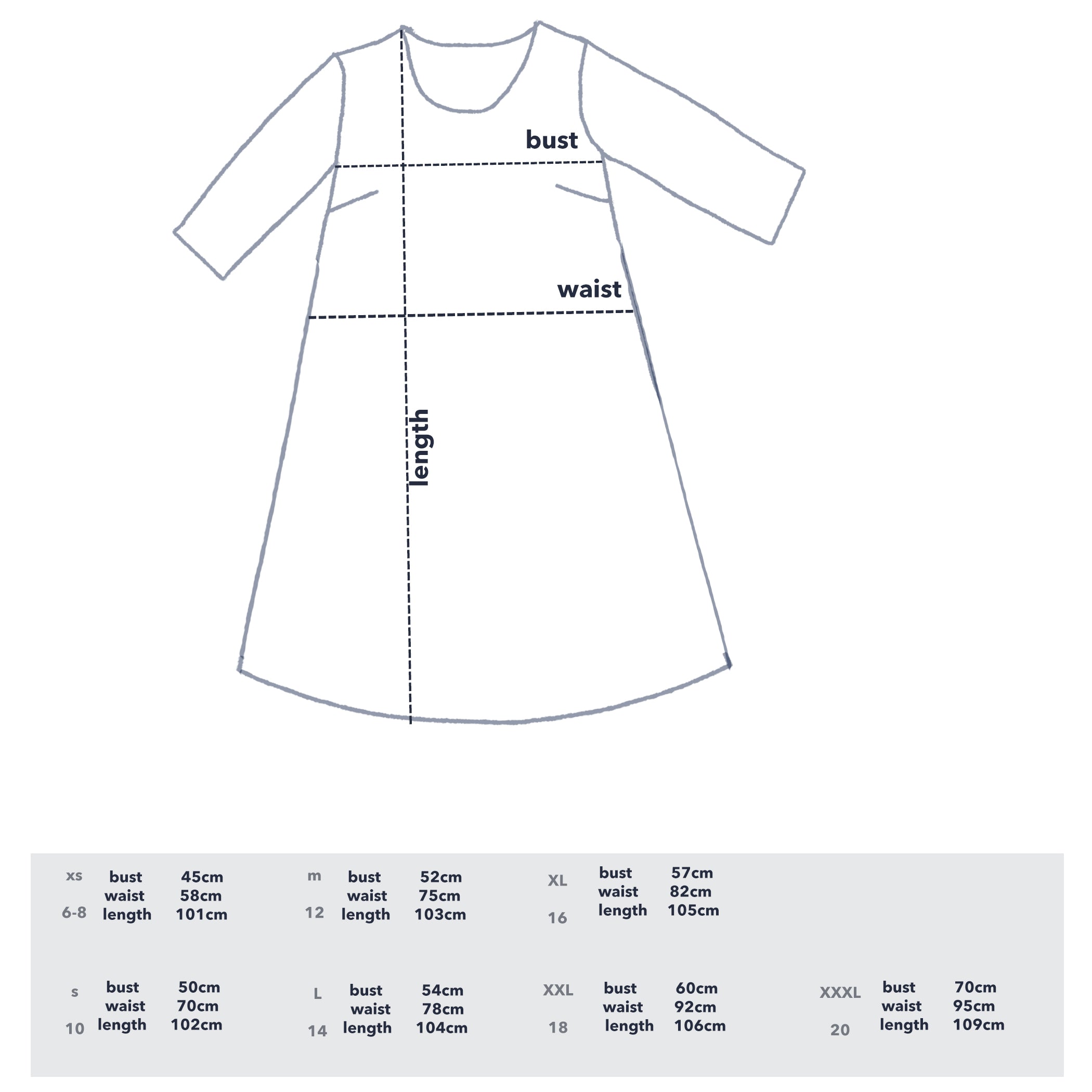 Cowley Fields dress cotton/linen (743499366496)