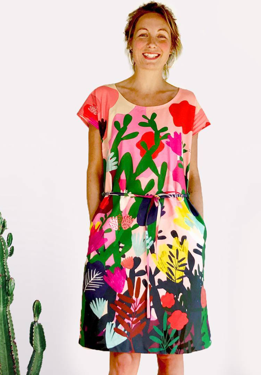 Mor Mor's Garden 100% cotton satin (6593761411225)