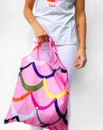 Pink Waves Bag (comes with pouch) (4634742521952)