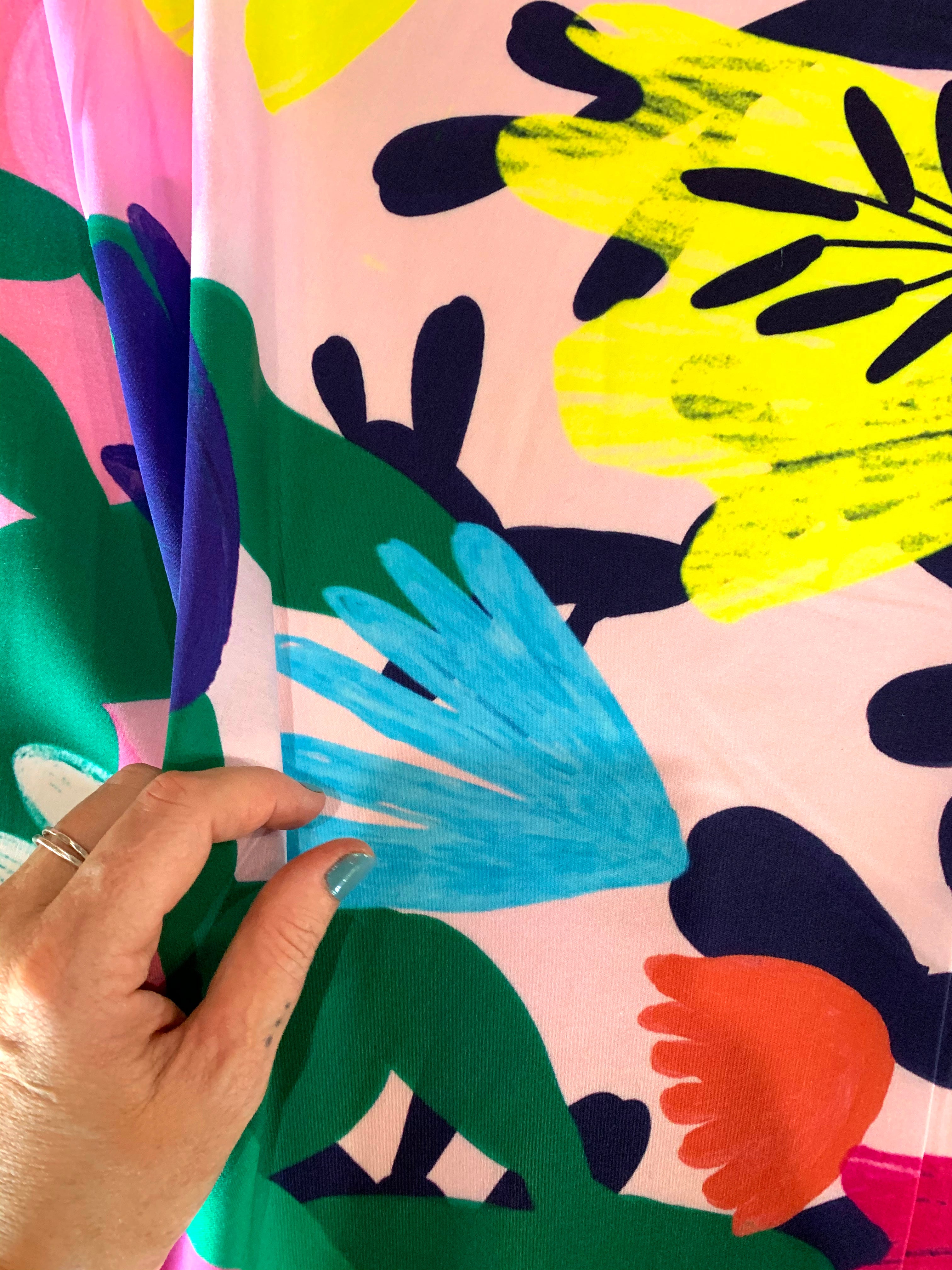 Mor Mor's Garden 100% cotton satin (6593761411225)