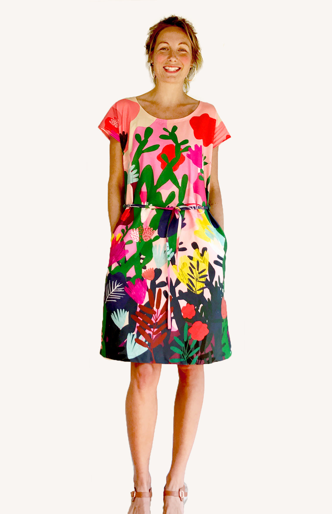 Mor Mor's Garden 100% cotton dress with pockets (10559882056)