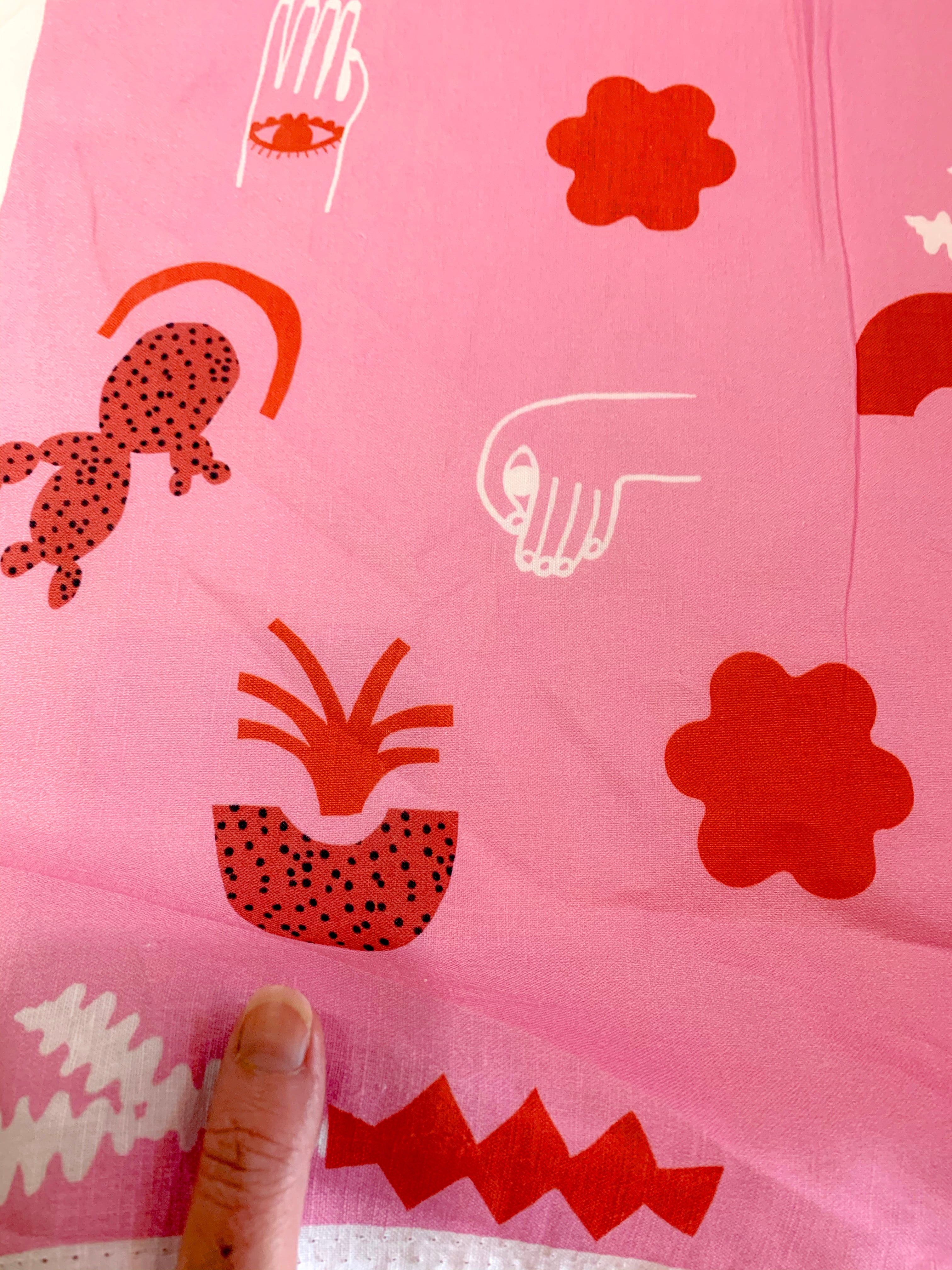 Slow Peach+Caramel cotton linen (5753234587801)