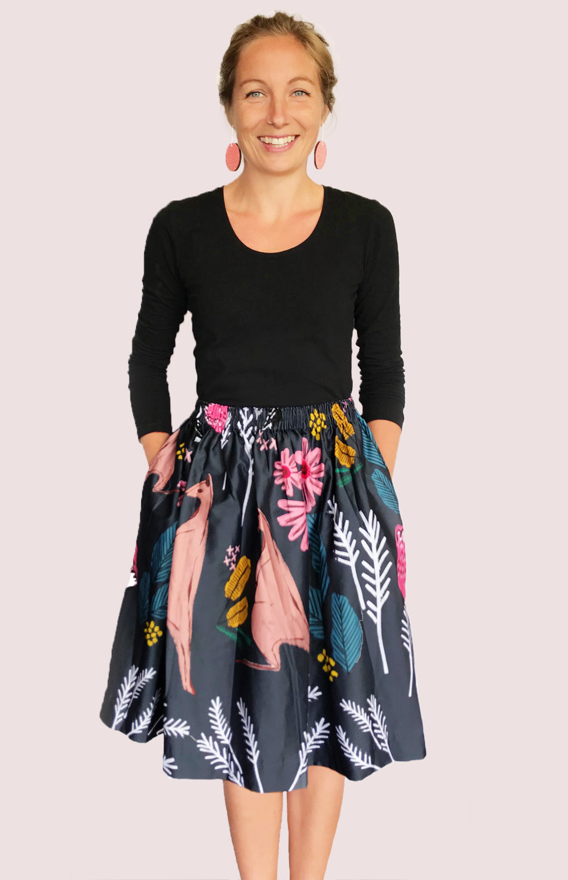 Cowley Fields organic cotton skirt (743817871456)