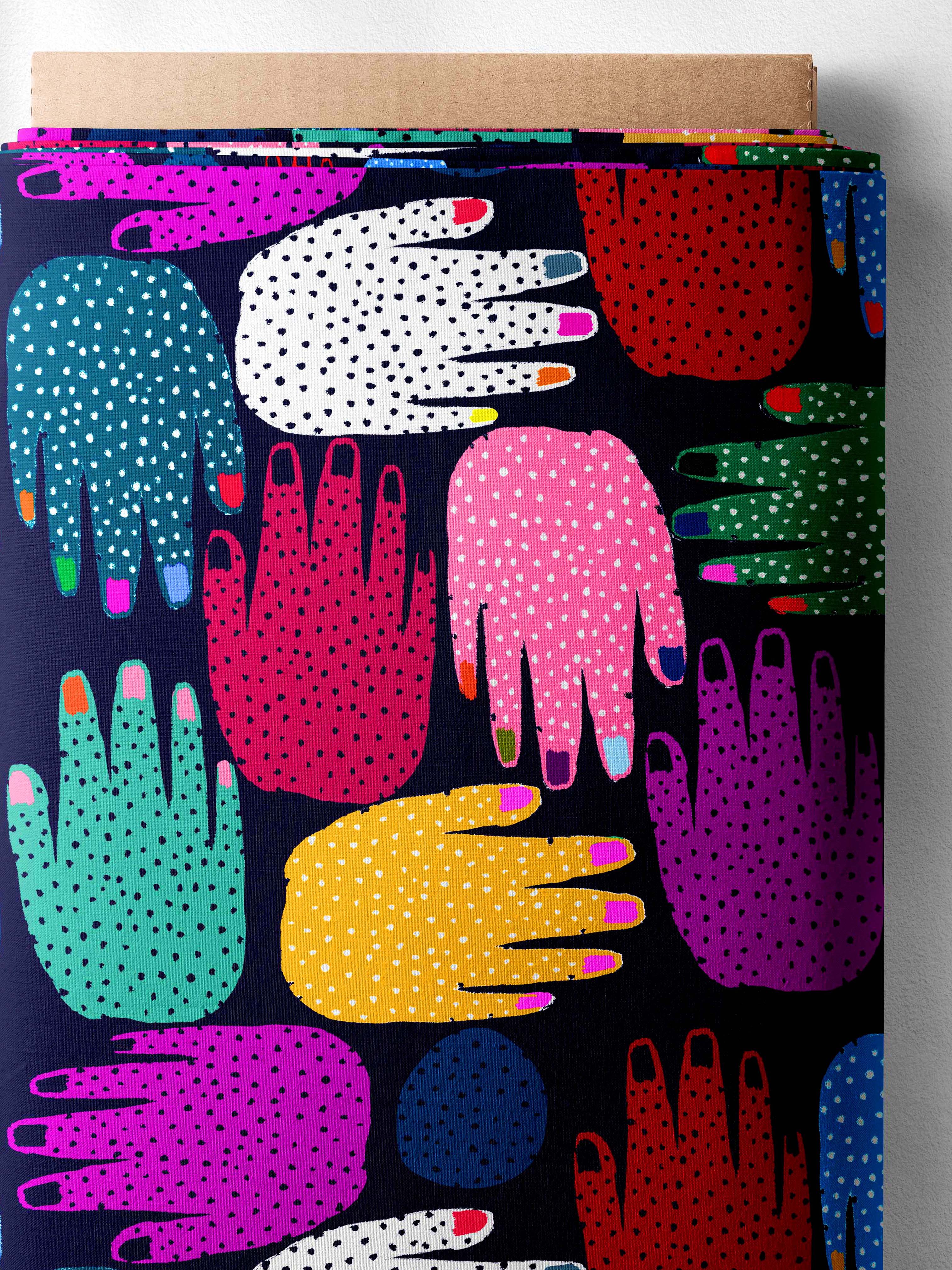 Bright Hands 100% cotton jersey