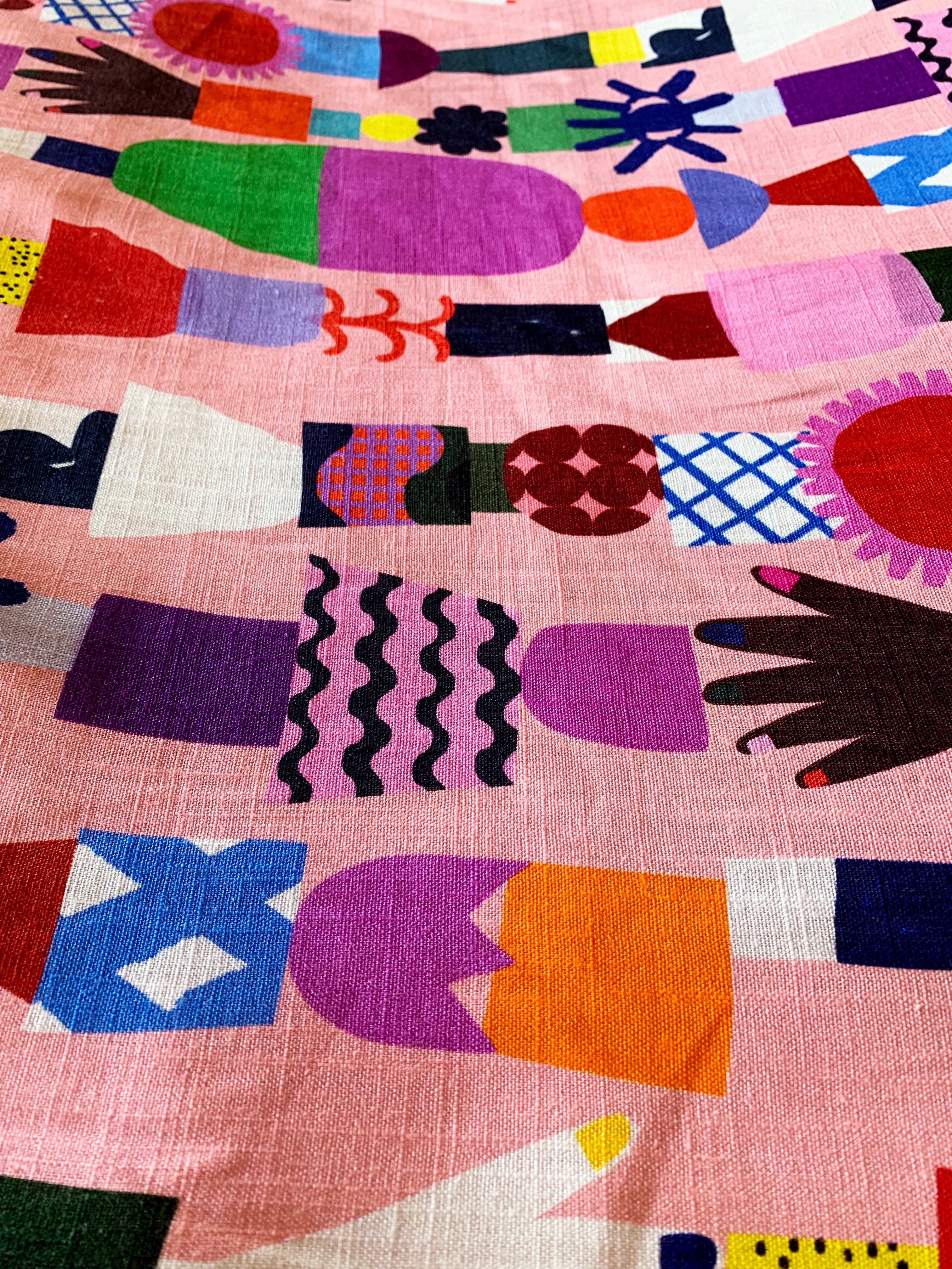 Copy of Fig Tree Lines linen cotton (7106873000089)