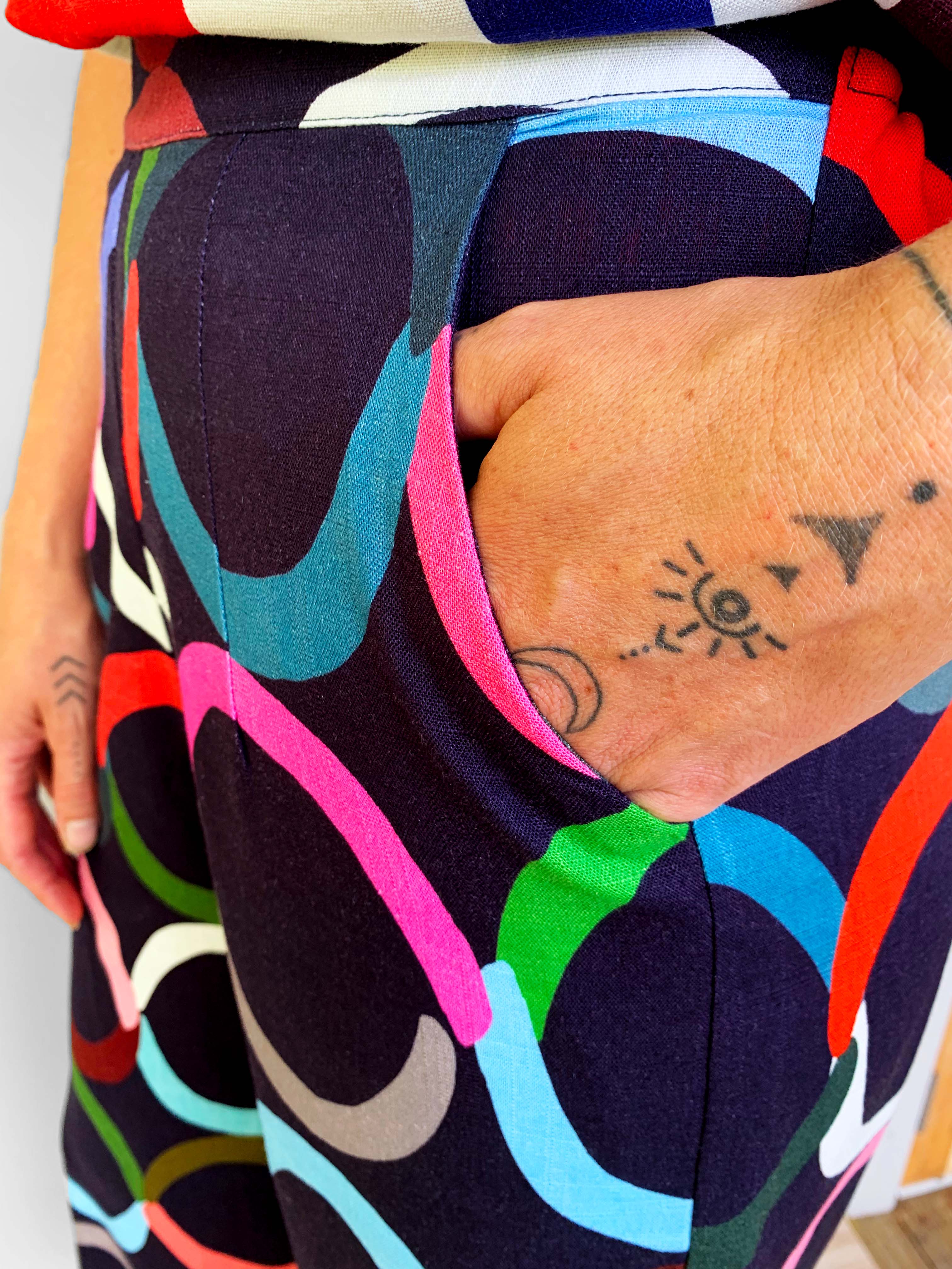 Doops Loops Linen Cotton Pants (sample)