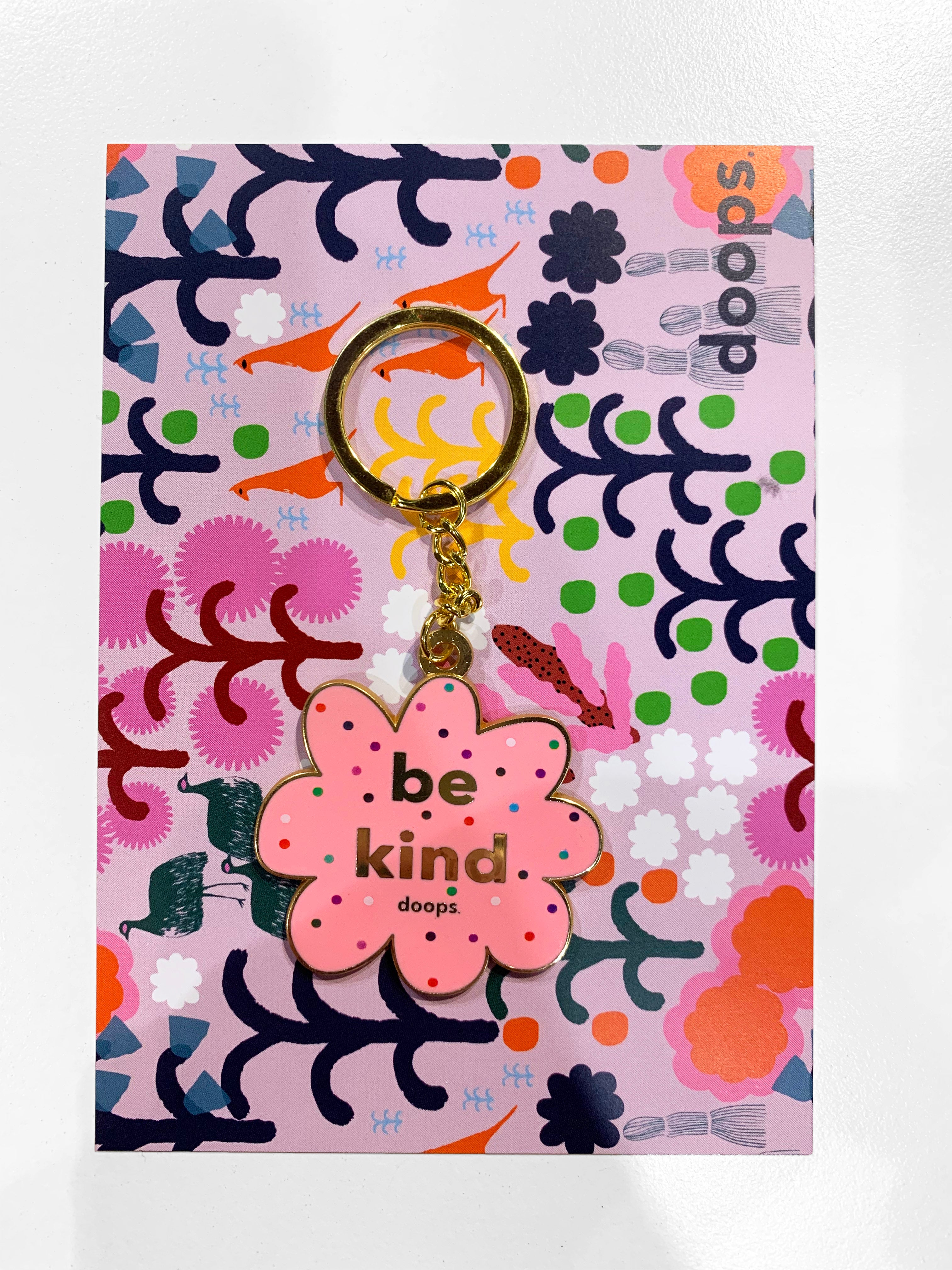 Seconds Be Kind Key Ring