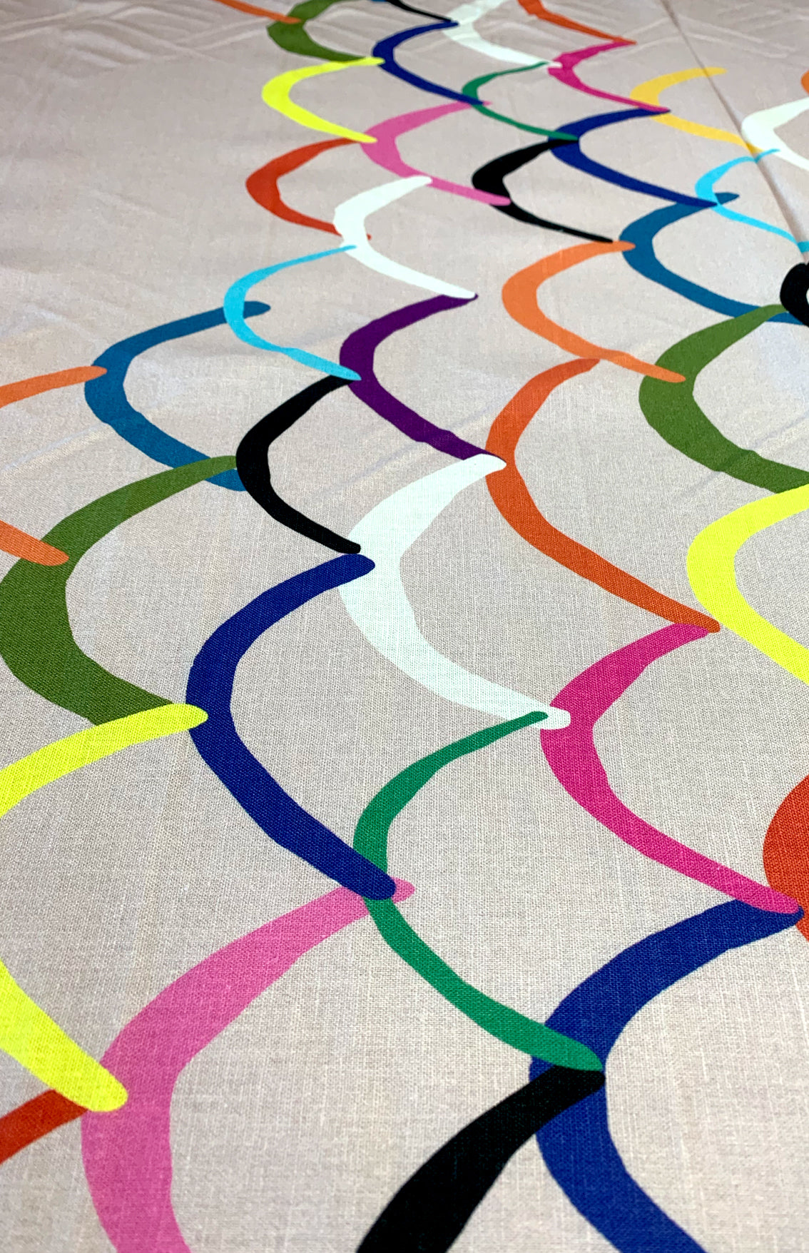 Upside down beige cotton linen per metre (2277724520544)