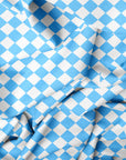 Blue Diamond organic cotton linen